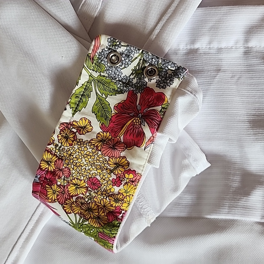 Ariat Floral Collar White Button Down Shirts - Picture 8 of 9